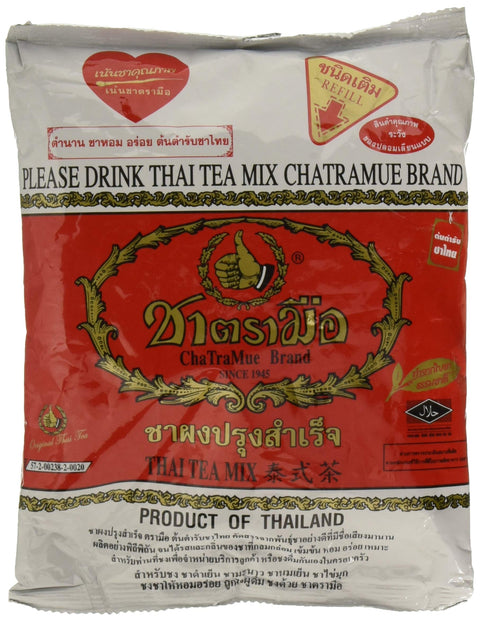 Number-One ChaTraMue Original Thai Iced Tea Mix 400g Bag, Pack of 1