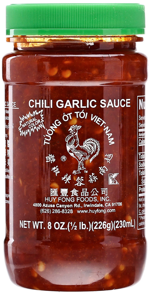 Huy Fong Chili Garlic Sauce, 18 oz 1.2 Lb (510g)