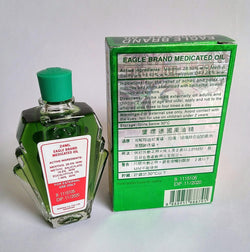 Collection of EAGLE BRAND MEDICATED OIL 24ML (O.8 OZ) in a gallery layout