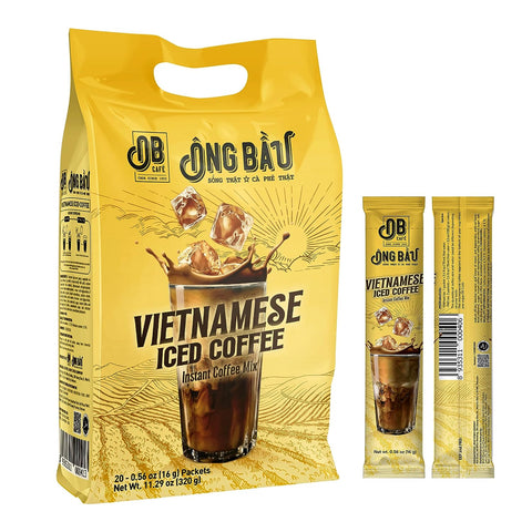 Ong Bau Vietnamese Instant Coffee with C-Power Technology for Energy Boost