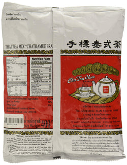 Collection of Number-One ChaTraMue Original Thai Iced Tea Mix 400g Bag, Pack of 1 in a gallery layout